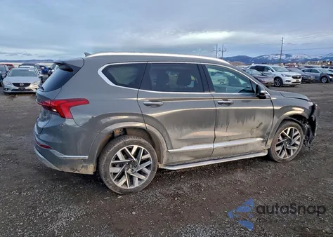 2022 Hyundai Santa Fe Calligraphy z USA, uszkodzony, nr VIN 5NMS5DAL9NH392090